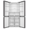 מקרר האייר 665 ליטר זכוכית שחור Haier HRF-7100FB *פונקציית שבת*