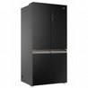 מקרר 4 דלתות 665 ליטר זכוכית שחורה האייר Haier HRF700FB