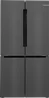 מקרר 4 דלתות בוש 605 ליטר פלדה שחורה מוברשת BOSCH XXL KFN96AXEA *אישור שבת הילכתי*