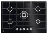 כיריים גז 5 להבות זכוכית שחורה אלקטרולוקס Electrolux KGG7536K כיריים גז 5 להבות זכוכית שחורה אלקטרולוקס Electrolux KGG7536K