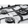 כיריים גז 5 להבות זכוכית לבן אלקטרולוקס Electrolux KGG7536W