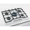 כיריים גז 5 להבות זכוכית לבן אלקטרולוקס Electrolux KGG7536W