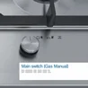 כיריים גז בוש 4 להבות Bosch PPH6A6M25Y