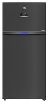 מקרר מקפיא תחתון בקו 630 ליטר נירוסטה מושחרת Beko RDNE6543XR *שומר שבת*