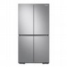 מקרר 4 דלתות פלטינום סטיל 664 ליטר סמסונג Samsung RF60C7012S2
