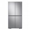 מקרר 4 דלתות פלטינום סטיל 664 ליטר סמסונג Samsung RF60C7012S2