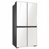 מקרר סמסונג 644 ליטר זכוכית מחוסמת לבנה Samsung BESPOKE RF70A9115WH