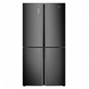 מקרר 581 ליטר הייסנס נירוסטה שחורה Hisense RQ68WC4SHAB