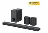 מקרן קול (סאונד בר) 810 וואט 9.1.5 ערוצים וסאב אלחוטי LG S95QR מקרן קול (סאונד בר) 810 וואט 9.1.5 ערוצים וסאב אלחוטי LG S95QR