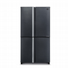 מקרר שארפ 4 דלתות מתכת שחורה 572 ליטר Sharp SJ-8570SL *כשר שארפ גלאט*