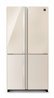 מקרר שארפ זכוכית קרם/בז' 611 ליטר Sharp SJ-8942BG *שארפ גלאט*