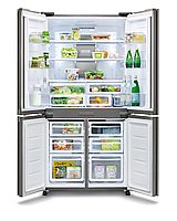 מקרר שארפ זכוכית שחורה 611 ליטר Sharp SJ-8942BK *שארפ גלאט*