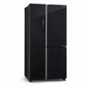 מקרר שארפ 4 דלתות מתכת זכוכית שחורה 572 ליטר Sharp SJ-8960 *כשר שארפ גלאט*