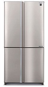 מקרר 4 דלתות שארפ 608 ליטר נירוסטה SHARP SJ-9170SL