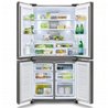 מקרר 4 דלתות שארפ 611 ליטר נירוסטה מושחרת SHARP SJ-9270-SL *גלאט שבת*