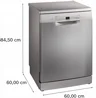 מדיח כלים בוש נירוסטה Bosch SMS2HKI04E