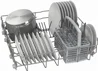 מדיח כלים בוש לבן רחב BOSCH SMS4HKW07E