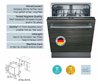 מדיח כלים רחב אינטגרלי מלא סימנס Siemens SN65ZX08AE *תוצרת גרמניה*