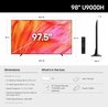 טלוויזיה סמסונג 98 אינץ Samsung UE98U9000H Smart AI TV 4K *יבואן רשמי*