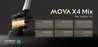 שואב אבק ידני 2-ב-1 ושואב רטוב ויבש מובה MOVA X4 MIX 20,000Pa